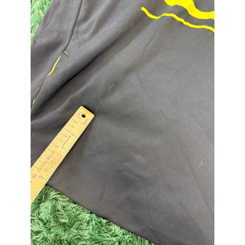 Nike University of Oregon Yellow | Black 2XL Dri Fit Pullover Sweatshirt Hoodie - Picture 6 of 9